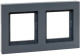фото Рамка двойная  EKF UP1-FPG-02-44