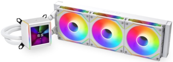 Изображение товара Система охлаждения Lian Li GA II LCD SL-INF 360 White с LCD дисплеем и ARGB подсветкой