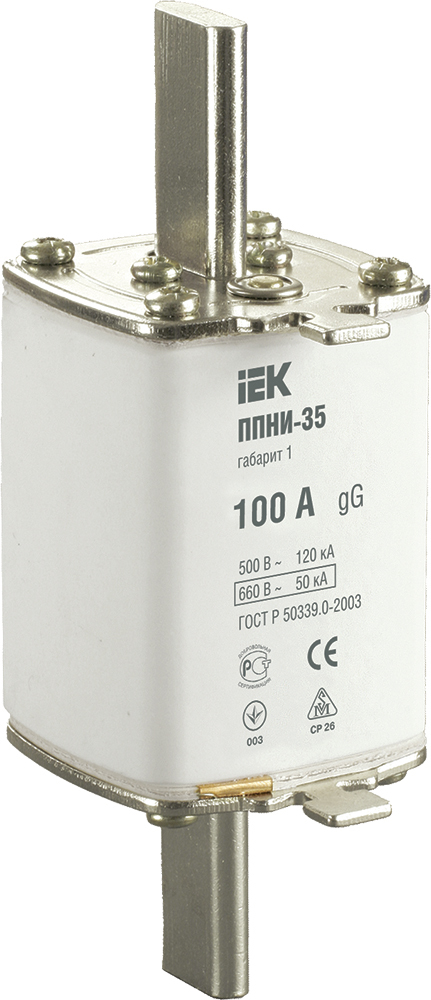 Плавкая вставка IEK DPP30-100