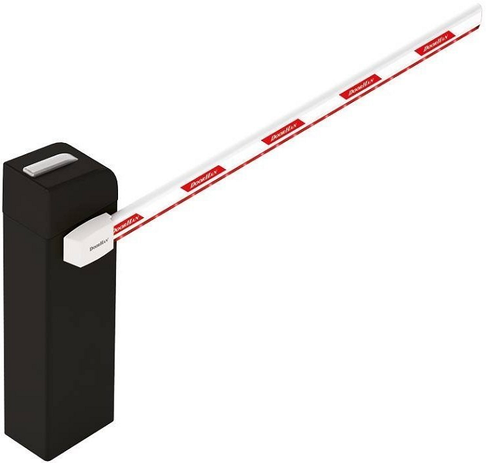 

Комплект DoorHan BARRIER-PRO-4000 в составе стойка BARRIER-PRO со встроенной сигнальной лампой и приемником, стрела BOOM-4, BARRIER-PRO-4000