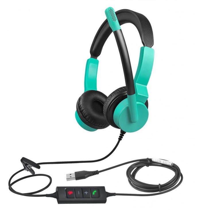 Гарнитура JazzTel JT-Moon-Blue-USB