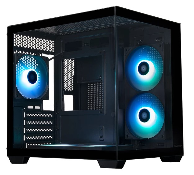 

Корпус mATX Xastra QW400M 5ARGB-FC-C6-AC без БП, USB Type-C, USB3.0, QW400M 5ARGB-FC-C6-AC