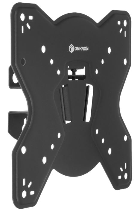 

Кронштейн настенный ONKRON BASIC M3S 17-42'' макс. 200*200мм, наклон -+ 8º, поворот 45°, от стены 85мм, макс. вес 35кг, черный, BASIC M3S