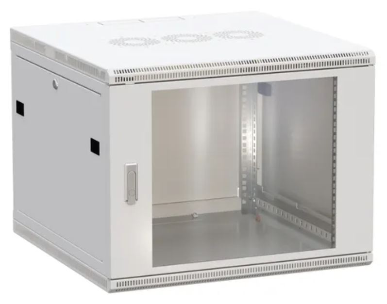 

Шкаф настенный 19", 6U EKF TRP-WLL-0664-40G TERACOM PRO 600х450 мм дверь стеклянная с замком-ручкой серый, TRP-WLL-0664-40G