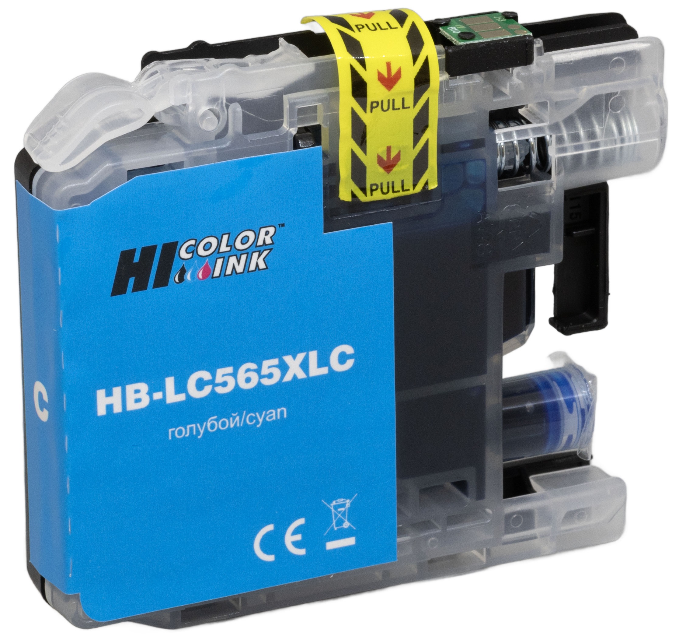 

Картридж Hi-Black 153023112091 (LC565XLC) для Brother MFC-J2310/J2510/J3520/J3720, С, 153023112091