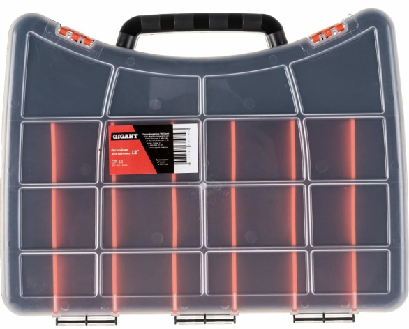 Изображение товара Gigant GR-12 Органайзер для крепежа — пластиковый, 0.367 кг