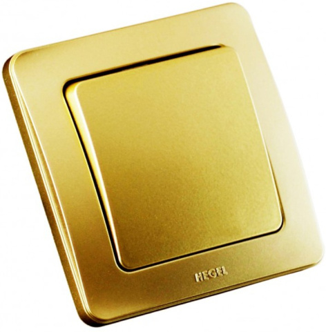 Изображение товара Выключатель одноклавишный HEGEL ВС10-331-07 для освещения и электроприборов
