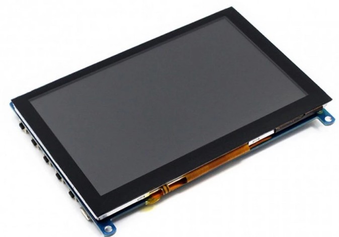 

Дисплей ACD RA417 5 емкостной сенсорный без корпуса, 800*480 TFT матрица, вход HDMI, питание по USB, для Raspberry Pi 3 (WS14300), RA417