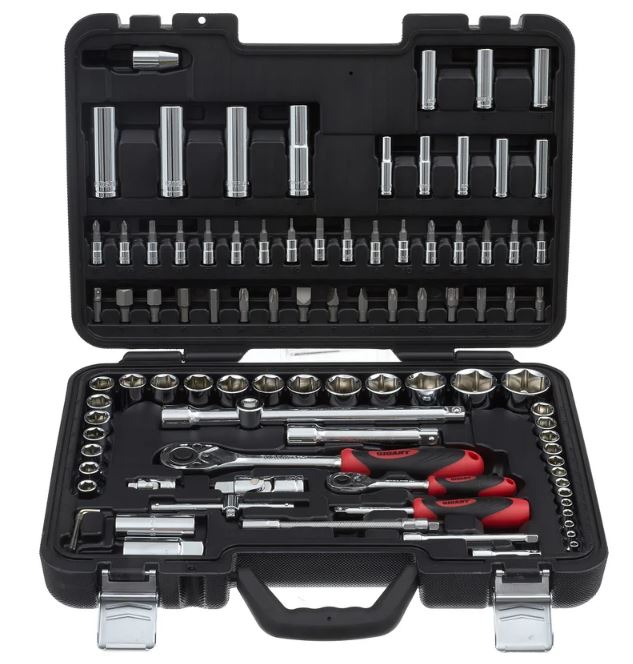 

Набор инструментов Gigant GPS 94 1/2" и 1/4" 94 предмета, GPS 94