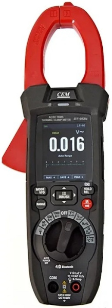 Изображение товара Токоизмерительные клещи CEM DT-9180 с True RMS и NCV