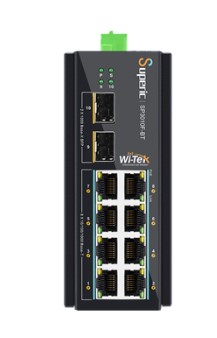 

Коммутатор неуправляемый Wi-Tek SP3010F-BT промышленный PoE BT, 8GE+2SFP, SP3010F-BT