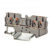 фото Клемма проходная DKC VPR-2.5-QUATTRO-GY