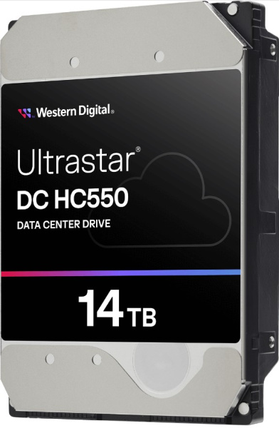 Изображение товара Жесткий диск Western Digital 14ТБ Ultrastar DC HC550 SATA 6Гбит/с