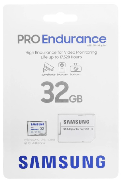 Изображение товара Карта памяти Samsung PRO Endurance 32ГБ