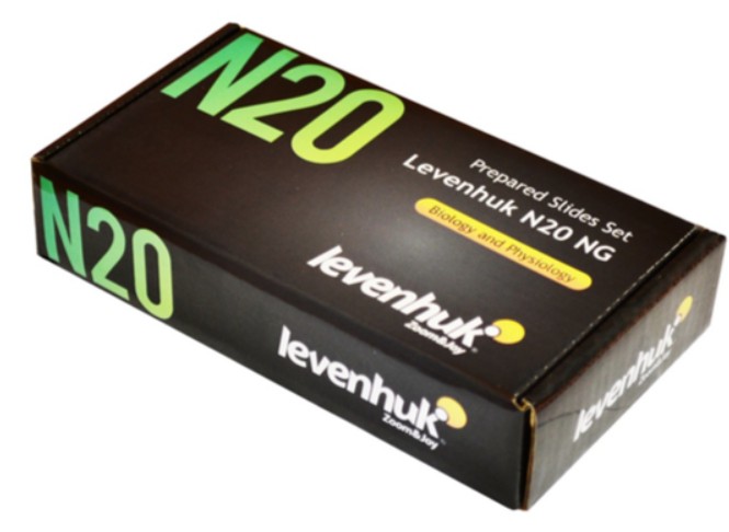 

Набор Levenhuk N20 NG 29277 микропрепаратов, N20 NG