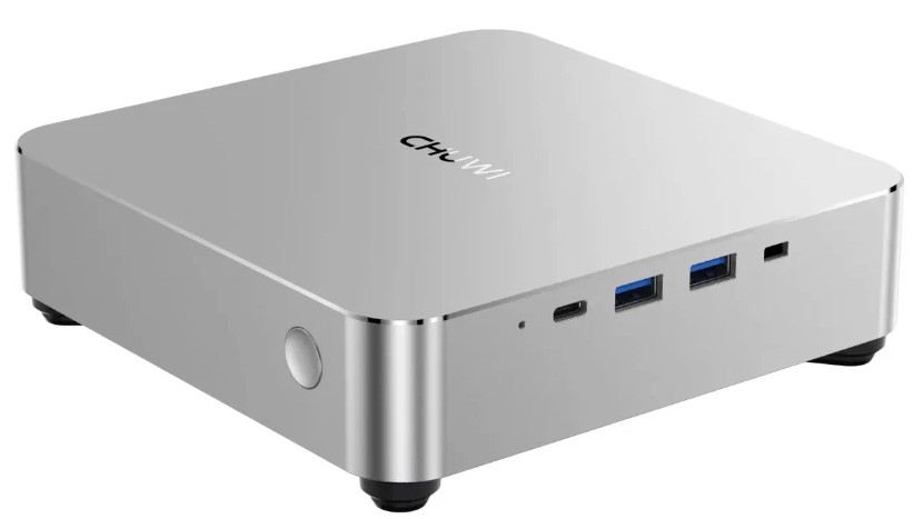 

Компьютер Chuwi AuBox 6935768760313 Ryzen 9 6900HX/16GB/512GB SSD/Radeon graphics/Win11Pro/silver-black, AuBox