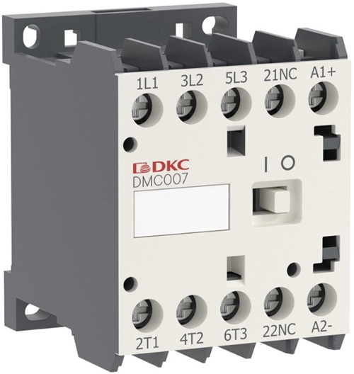 

Миниконтактор DKC DMC007-3C10A230 YON DMC007 7A 3кВт AC3 3P кат. 220В AC 1НО, DMC007-3C10A230