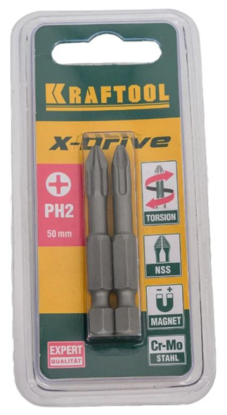Изображение товара Набор бит Kraftool X-Drive