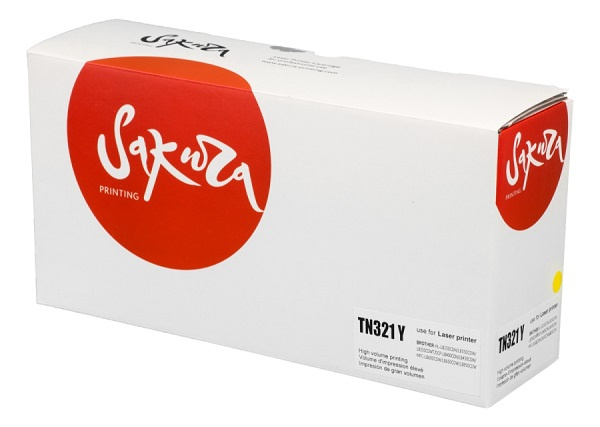 Изображение товара Тонер Sakura SAKMTN-321Y Желтый для Konica Minolta C224 C284 C364