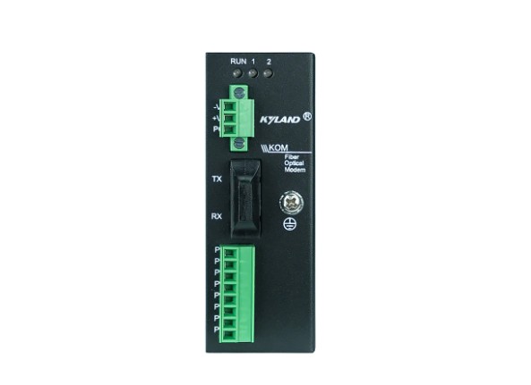 

Конвертер промышленный Kyland KOM200 302110051 1 100Base-FX multi mode fiber port, SC connector, 1310nm, 5km, 1 RS232 serial port, 1 RS422 serial port, KOM200
