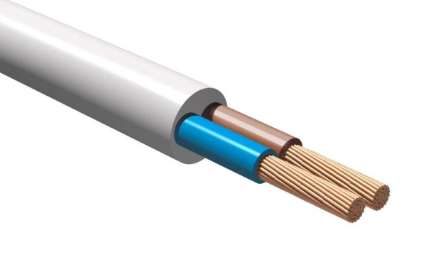 Изображение товара Провод соединительный ПВСн 2х0.75 Б для домашних электросистем