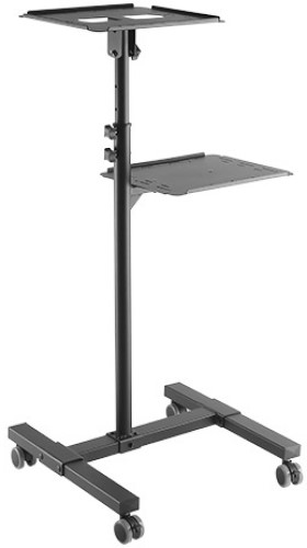 

Столик FIX TS-8 проекционный с полкой до 10 кг, black, TS-8