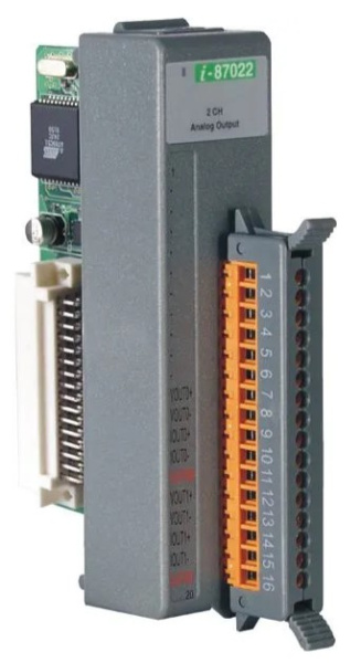 Изображение товара Модуль аналогового вывода ICP DAS I-87022-G CR с 2 изолированными каналами