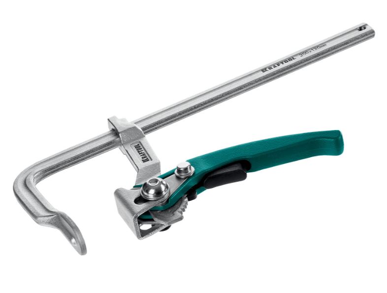 

Струбцина Kraftool KLF-300 32020-300 Kraftool быстрозажимная 300/120мм., KLF-300