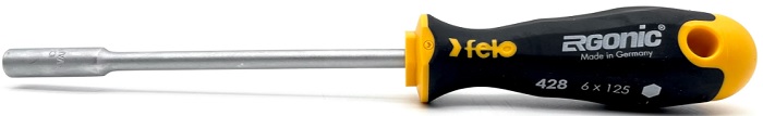 

Отвертка Felo 42806040 Ergonic торцевой ключ SW 6,0X125, 42806040