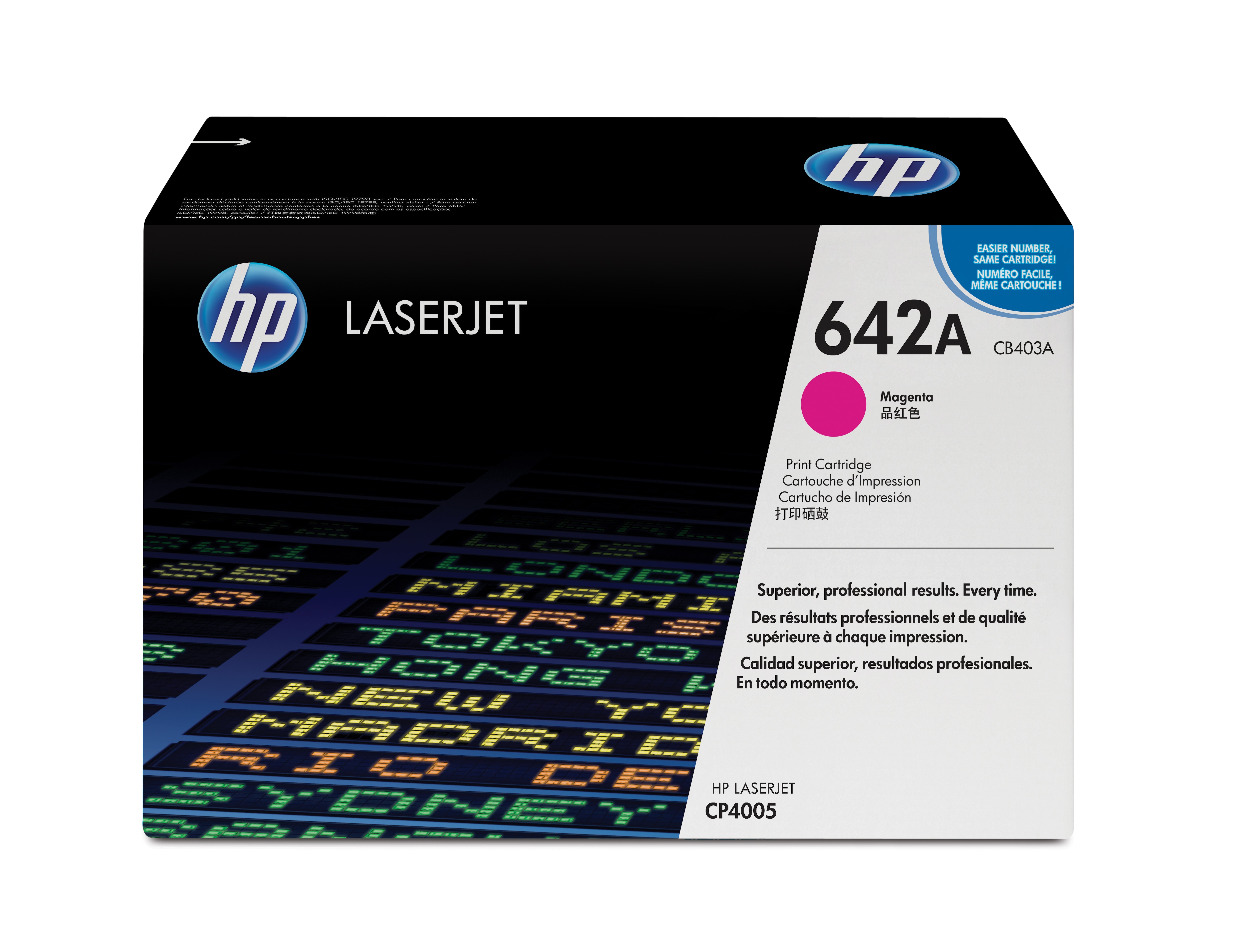 

Картридж HP 642A CB403A для принтера Color LaserJet CP4005 пурпурный ( 7500 страниц), 642A