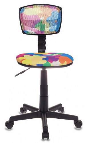 

Кресло Бюрократ CH-299 мультиколор/абстракция, спинка сетка, CH-299