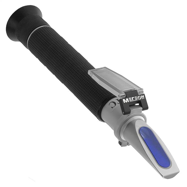 

Рефрактометр МЕГЕОН 72019 клинический (ветеринарный для определения плотности мочи, определение концентрации белка в сыворотках), 72019