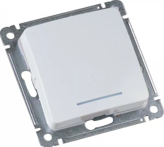 Изображение товара Выключатель одноклавишный HEGEL ВС10-412