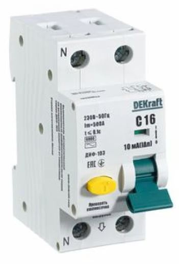Изображение товара Автомат защиты электросети DEKraft 16200DEK надежное устройство