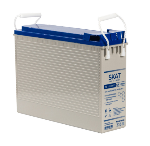 Изображение товара Аккумулятор Бастион SKAT SB 12100FT 12В 100Ач AGM герметичный