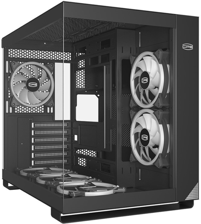 

Корпус ATX PCCooler C3T500 ARGB BK черный, без БП, боковая панель из закалённого стекла, 2*USB 3.0, USB Type-C, C3T500 ARGB BK