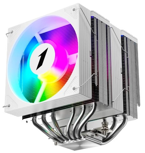 Изображение товара Кулер 1STPLAYER CRYO CY12L-D White двойной вентилятор ARGB для процессора