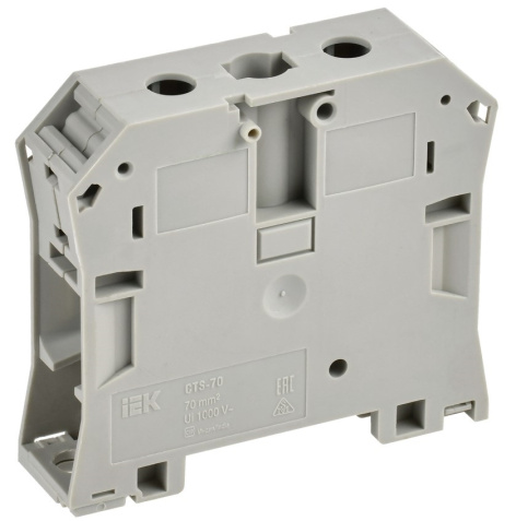 Изображение товара Клемма винтовая IEK YCT10-00-K03-070 множественные соединения для электромонтажа