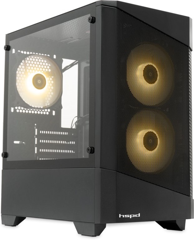 

Корпус mATX HSPD M330 без БП, USB 3.0, 2*USB, M330