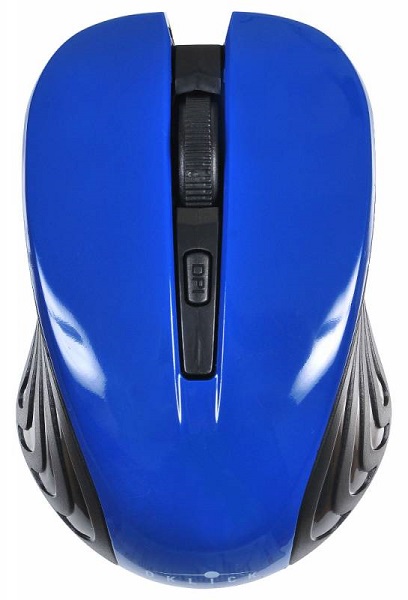 

Мышь Wireless Oklick 545MW TM-5500 BLUE черная/синяя, 1600dpi, USB, 4 кнопки, 545MW