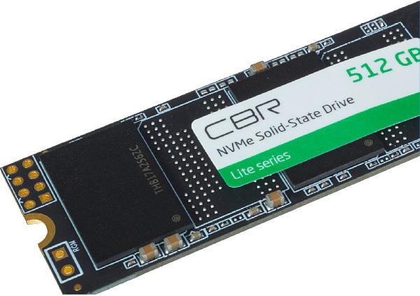 

Накопитель SSD M.2 2280 CBR SSD-512GB-M.2-LT22 512GB, 2100/1600MB/s, TBW 256, SSD-512GB-M.2-LT22