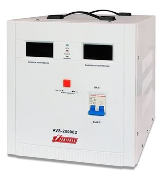 Изображение товара Стабилизатор напряжения Powerman AVS 20000D для бытовых и промышленных нужд