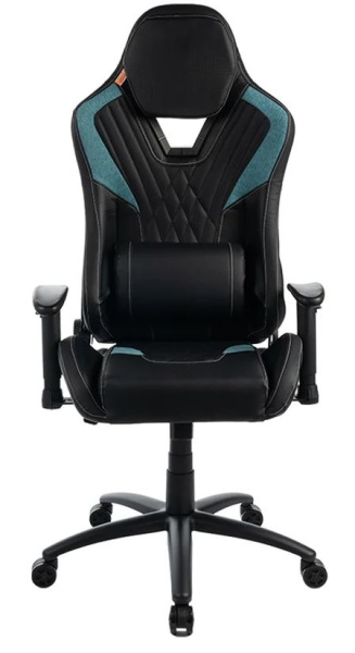 Изображение товара Кресло Filum FL-CH-G-060 – игровое, черный/синий, 150 кг, искусственная кожа