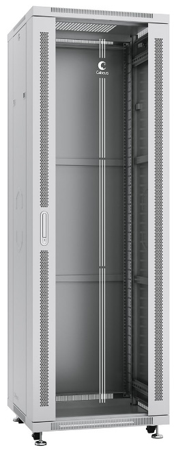 

Шкаф напольный 19", 37U Cabeus SH-05C-37U60/60 600x600x1833mm (ШхГхВ) передняя стеклянная и задняя сплошная металлическая двери, ручка с замком, цвет, SH-05C-37U60/60