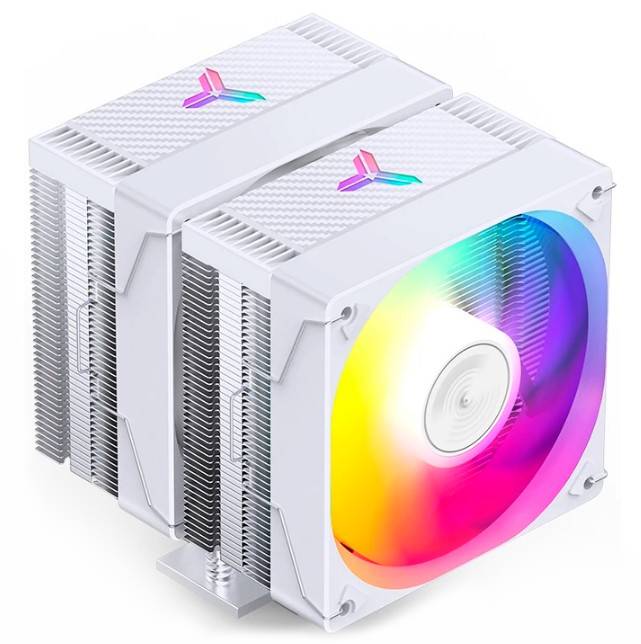

Кулер JONSBO CR-3000E ARGB White LGA1851/1700/1200/115X/AM5/AM4 (TDP 260W, 2*120mm, 600-1600rpm, 72.23CFM, 34dBa), CR-3000E ARGB White
