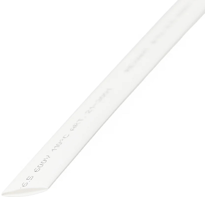 

Трубка термоусадочная Rexant 21-3001 ТУТ нг 13,0/6,5мм, белая, упаковка 50 шт. по 1м, 21-3001