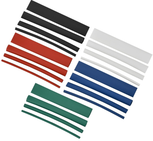 Изображение товара Термоусадочная трубка IEK UDRS-D2-D8-10-3 0.1 м разноцветная