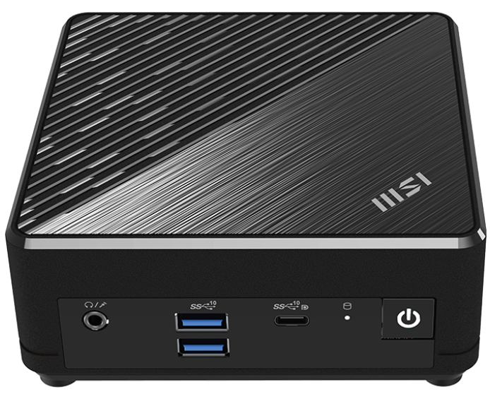 

Неттоп MSI Cubi N ADL-019RU slim 9S6-B0A911-220 N100/4GB/128GB SSD/UHD graphics/2*GbitEth/USB Type-C/HDMI/DP/65W/Win11Pro/black, Cubi N ADL-019RU slim