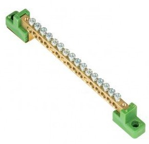 Изображение товара Шинный изолятор EKF sn0-63-16-2-pe латунь высокое качество