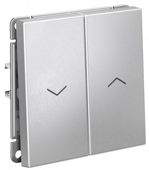 

Выключатель двухклавишный Systeme Electric GAL000319S ARTGALLERY 2х сх.4, 10А, механизм, быстрозажим. клем., АЛЮМИНИЙ, GAL000319S
